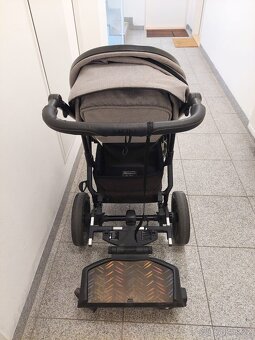 Kočárek Moon - kompletní set s korbičkou - 3