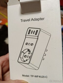 Cestovní adaptér s USB – NOVÝ (Travel Adapter) - 3