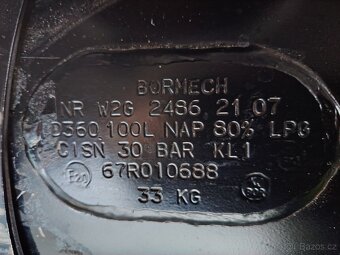 LPG nádrž 100l - 3