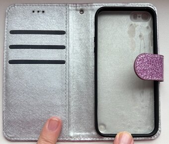 Fialový obal na telefon Apple iPhone SE 2016 - 3
