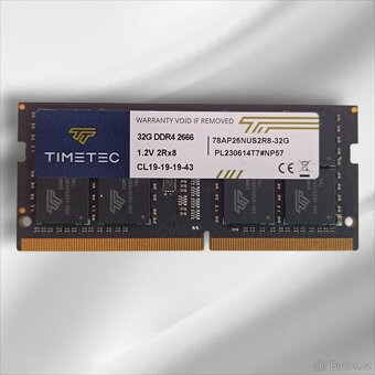 Paměť RAM 32GB DDR4 SO-DIMM - 3