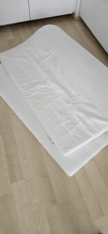 Tuddal Ikea vrchní matrace, bílá, 140x200 cm - 3
