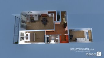 Prodej bytu 3+kk 94 m2 s terasou 10 m2 v Rezidenci Vítkov - 3