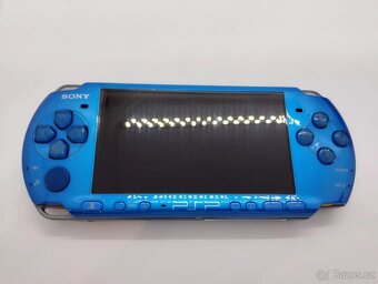 PSP 3000 rare Blossom Blue včetně boxu - 3