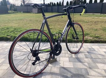 Silniční kolo B TWIN SHIMANO 105 Carbon Mavic Aksium - 3