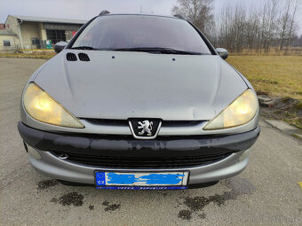 Peugeot 206 kombi, 1.4 benzín, nová STK - 3