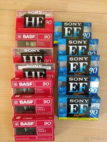 Audiokazeta SONY, BASF, RAKS - 3