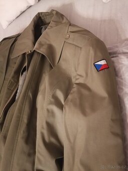 Originální zimní kabát české armády - 3