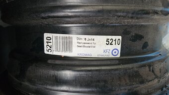 Disky 5x14 ET35 např. Škoda Fabia - 3