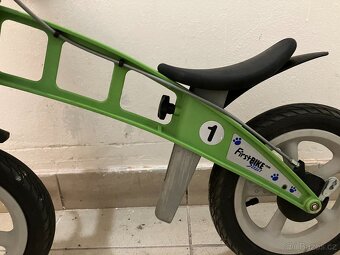 first bike + košík  zvonek  adapter na snizeni - 3