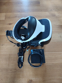 PS VR pro PS4/PS5, PS kamera, stojánek a nabíjecí stanice - 3