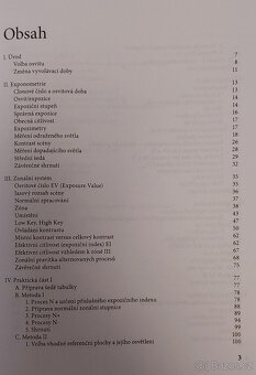 Exponometrie v analogové a digitální fotografii - 3