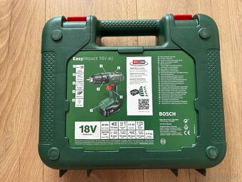 Akumulátorová příklepová vrtačka Bosch EasyImpact 18V-40 - 3