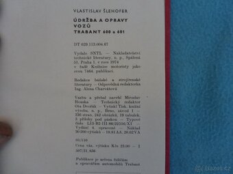 TRABANT 600 a 601 - dvě knihy - 3