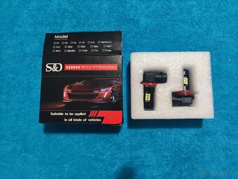 Prodám autožárovky HB4 Led H11-H8 do mlhových světel - 3