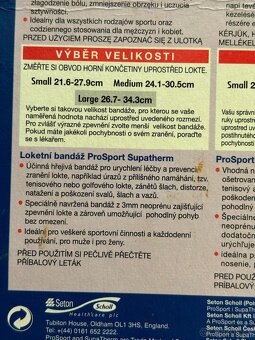 Loketní neoprenová ortéza Scholl - L - 3