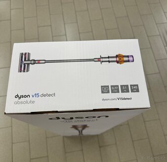 Vysavač Dyson V15 Detect Absolute nový nerozbalený - 3