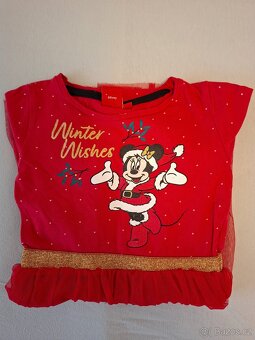 Vánoční šaty velikost 110 Disney Minnie Mouse - 3