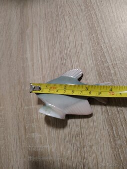 Retro porcelánová rybička Royal Dux. - 3