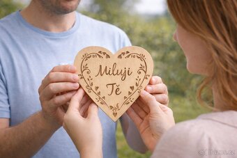 Dřevěné srdce - 3