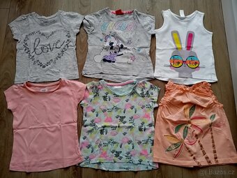 Balík celoročního oblečení holčička 86-92 + boty - 3