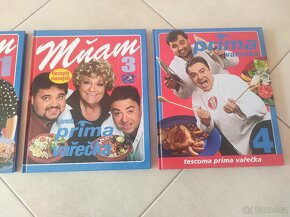 Mňam aneb Prima vařečka - 3 knihy - 3