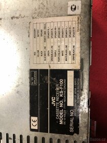 Rádio, kazeta JVC - 3