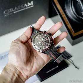Graham, model Silverstone Endurance RED, originál hodinky - 3