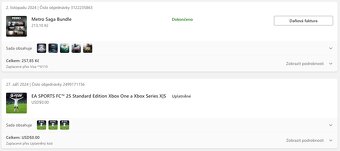 Prodám účet xbox s vícero hrami - 3