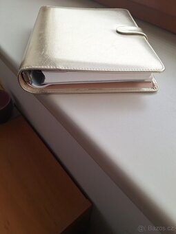 Diář Filofax Saffiano - limitovaná edice Gold 2018 - 3