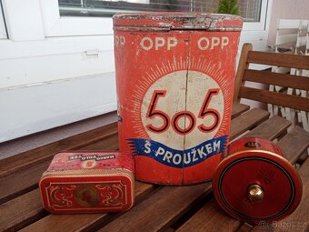Staré retro plechovky - 3