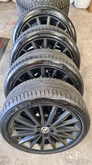 ALU KOLA R18 - 5x112 letní originál ŠKODA OCTÁVIA, VW GOLF - 3