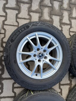 4x al kola 5x112 16 + pneu letní 205/65 R16C - 3
