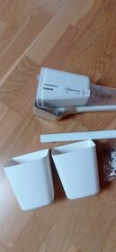 2x SUNNERSTA Kolejnice se 4 háčky a 2 nádobami - 3