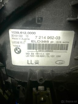 LED světlomet BMW G30 G31 7214962-03 - 3