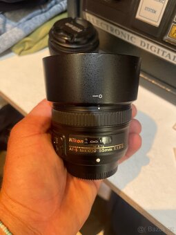 Nikon 50 mm f/1,8 AF-S NIKKOR - 3