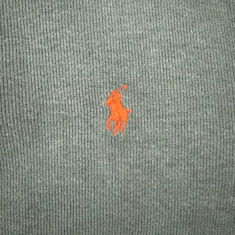 Ralph Lauren Polo zelený svetr se zipem | vel. S - 3