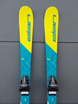 Lyže ELAN RS BLUE, 130 cm + lyžáky + přilba - 3