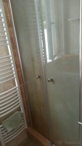 Dvojkřídlé sprchové dveře do niky 90x190cm - 3