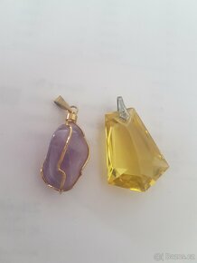 Šperky - Náušnice, řetízky, přívěsky, prstýnek - 3