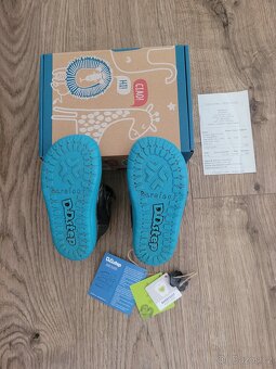 celoroční kožené kotníkové boty barefoot D.D.step - 3