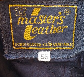 Kožený křivák pánský 56 - 3