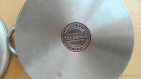 Retro nádobí - hrnec + poklice z nerezu - 3