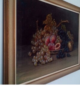 Obrázek - ovoce na stole, ovoce zátiší - 3