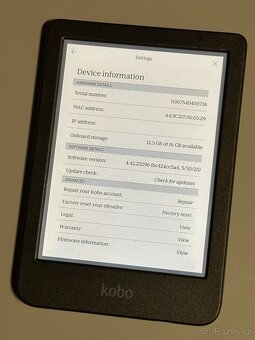 Čtečka knih KOBO CLARA COLOUR 16GB N367 - 3