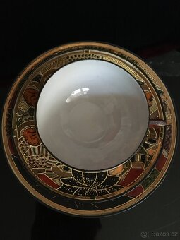 Starožitná snídaňová sada Satsuma - 3