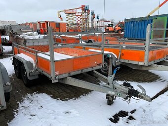 Brzděný dvouosý přívěs 2000 kg - 3