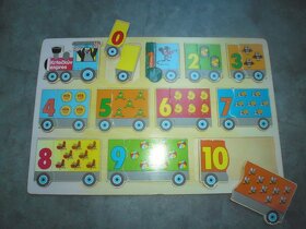 Dětské puzzle DINO traktor - 3