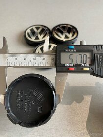 Středové krytky pro VW 55,5mm - 3