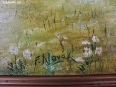 Obraz olej F. Novák - 3